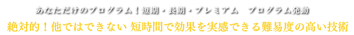 ジャップカサイで体改善の実感できる90日以内5回のプログラム